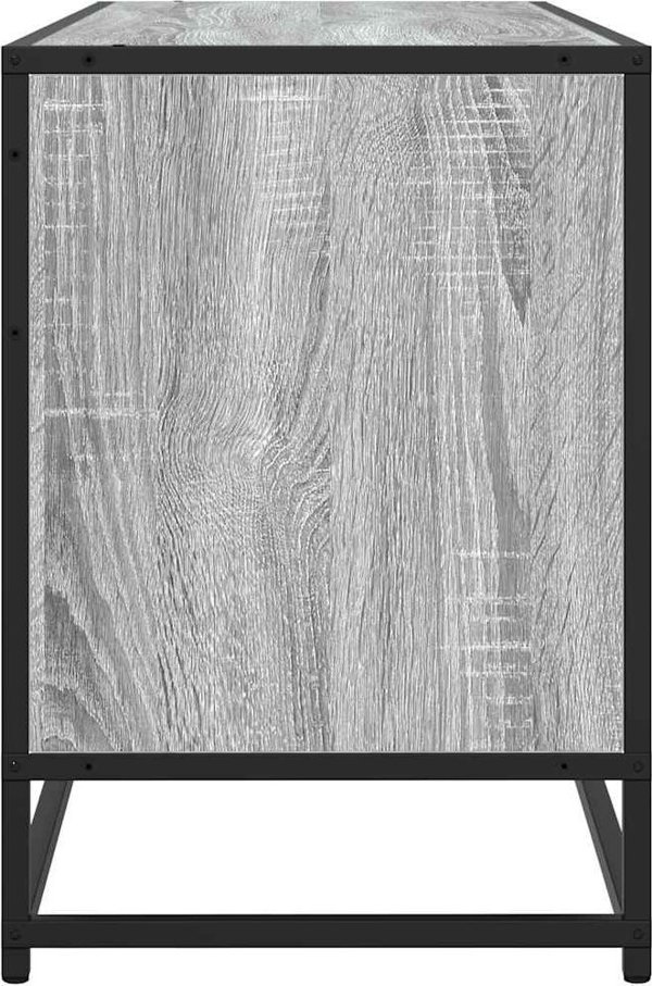 vidaXL Σύνθετο τηλεόρασης, γκρι δρυς sonoma, 100x35x50 εκ.