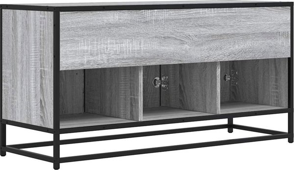 vidaXL Σύνθετο τηλεόρασης, γκρι δρυς sonoma, 100x35x50 εκ.