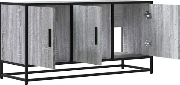 vidaXL Σύνθετο τηλεόρασης, γκρι δρυς sonoma, 100x35x50 εκ.