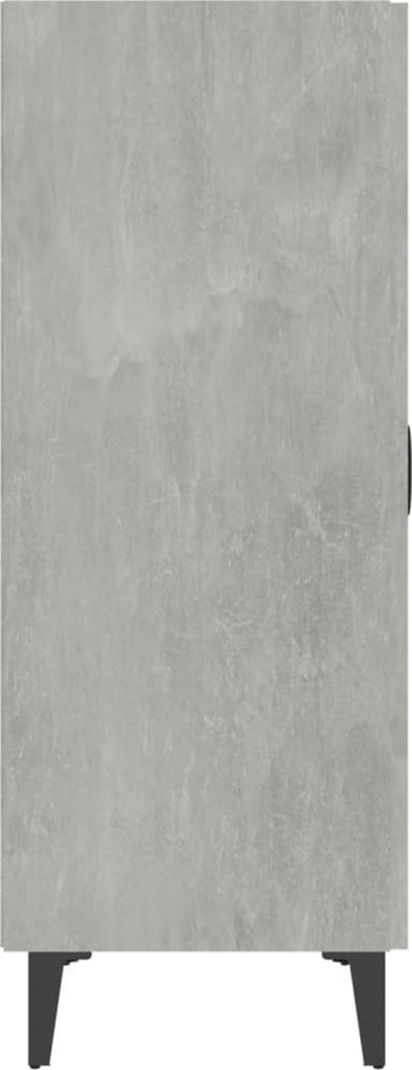vidaXL Ντουλάπι, γκρι σκυρόδεμα, 70x34x90 εκ., σύνθετο ξύλο