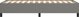 vidaXL Rama κρεβατιού, σκούρο γκρι, 90x200 cm, επενδυμένη με ύφασμα