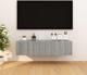 vidaXL Κρεμαστά ντουλάπια TV, 4 τεμ., γκρι δρυς Sonoma, 30,5x30x30 εκ.