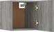 vidaXL Κρεμαστά ντουλάπια TV, 4 τεμ., γκρι δρυς Sonoma, 30,5x30x30 εκ.