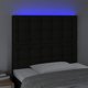 vidaXL Zaglowek do lozkou me LED, mauro, 80x5x118/128 cm, yfasma