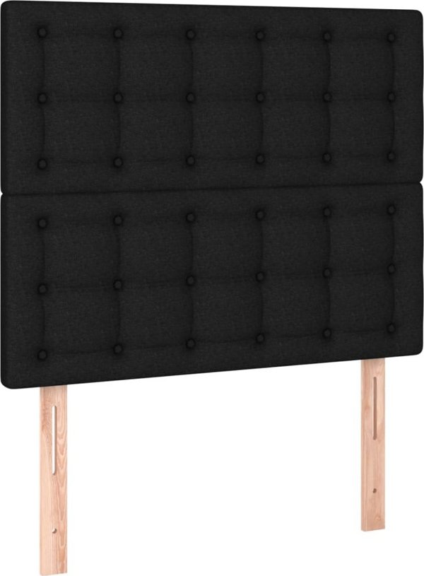 vidaXL Zaglowek do lozkou me LED, mauro, 80x5x118/128 cm, yfasma