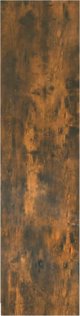 vidaXL Szafa, przydymiony dab, 100x50x200 cm, material drewnopochodny