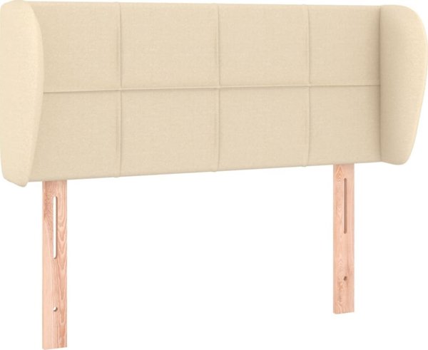 vidaXL Κεφαλάρι uszak κρεμ 93x23x78/88 cm υφασμάτινο