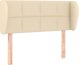 vidaXL Κεφαλάρι uszak κρεμ 93x23x78/88 cm υφασμάτινο