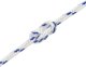 vidaXL Θαλασσινό σχοινί, λευκό, 2 mm x 50 m, πολυπροπυλένιο
