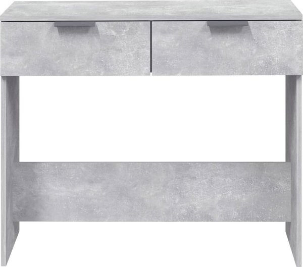 vidaXL Κονσόλα, γκρι σκυροδέματος, 90x36x75 cm