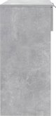 vidaXL Κονσόλα, γκρι σκυροδέματος, 90x36x75 cm
