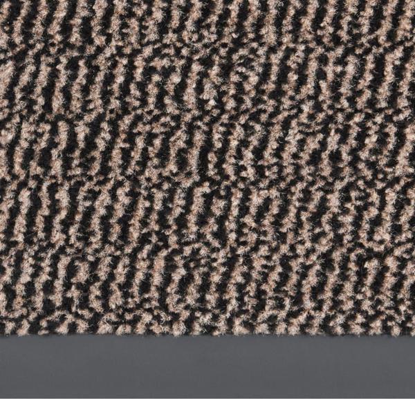 vidaXL Χαλάκι εισόδου tuft, 60x150 εκ., σκούρο καφέ
