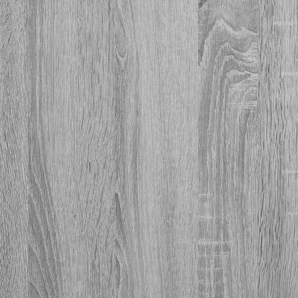 vidaXL Ράφι Βιβλιοθήκη Γκρι Δρυς Sonoma 60x35x170,5 εκ.