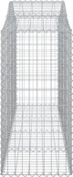 vidaXL Γκαμπιονικά καλάθια, 3 τεμ, 200x50x120/140 cm, γαλβανισμένος σίδηρος