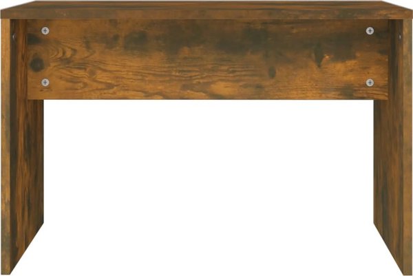 vidaXL Σετ με τουαλέτα, καπνιστό δρυς, 86,5 x 35 x 136 cm