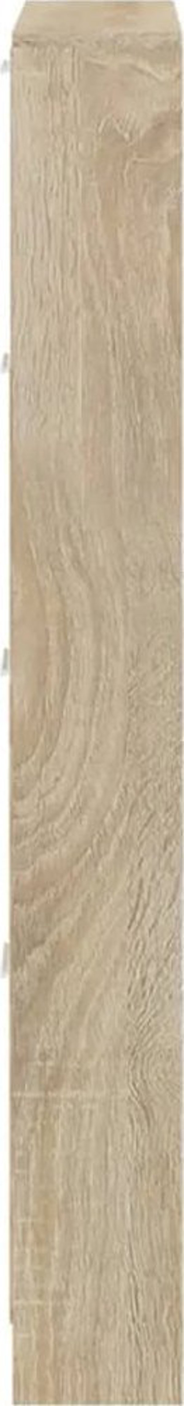 vidaXL Ντουλάπι παπουτσιών σε βελανιδιά, 59x17x150 cm, σύνθετο υλικό ξύλου
