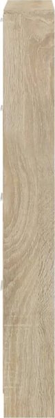 vidaXL Ντουλάπι παπουτσιών σε βελανιδιά, 59x17x150 cm, σύνθετο υλικό ξύλου