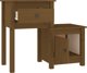 vidaXL Szafki nocne, 2 τεμ, χρώμα μέλι καφέ, 79,5x38x65,5 εκ., κατασκευή από ξύλο πεύκου