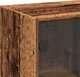 vidaXL vidaXL Szafka z drzwiczkami, stare drewno, 68x37x142 cm