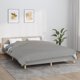 vidaXL Βαρέως τύπου κουβέρτα, γκρι, 220x230 cm, 15 kg, ύφασμα
