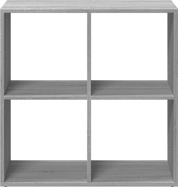 vidaXL Ράφι με Διαχωριστικό, Γκρι Δρυς Sonoma, 69,5x29x69,5 εκ.