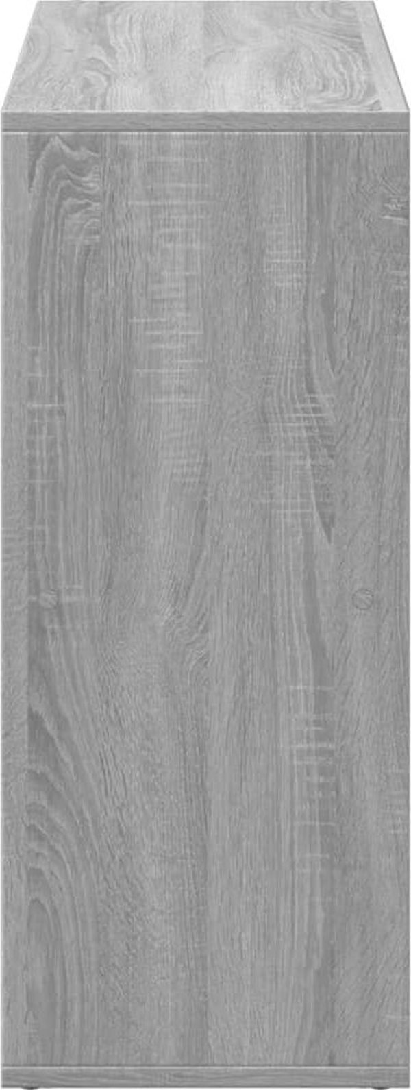 vidaXL Ράφι με Διαχωριστικό, Γκρι Δρυς Sonoma, 69,5x29x69,5 εκ.