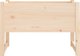 vidaXL Donica, 78x40x52 cm, lite drewno sosnowe
