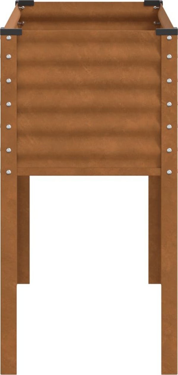 vidaXL vidaXL Donica ogrodowa, 100x41x90 cm, stal kortenowska