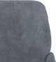 vidaXL vidaXL Fotel, ciemnoszary, 62x79x79 cm, obity aksamitem