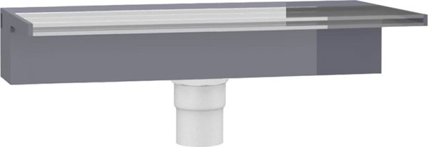 vidaXL Ροή καταρράκτη με φωτισμό RGB LED, ακρυλική, 45 cm