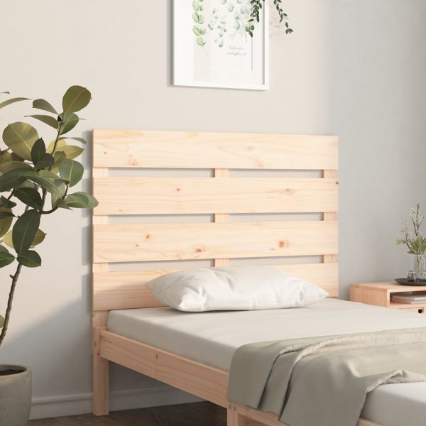 vidaXL Wezglowie lozka, 75x3x80 cm, lite drewno sosnowe