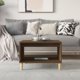 vidaXL Stoliki kawowe brazowy dab 60x40x50cm material drewnopochodny