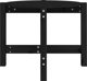 vidaXL vidaXL Stolik kawowy, czarny,  62,5x45 cm, lite drewno sosnowe