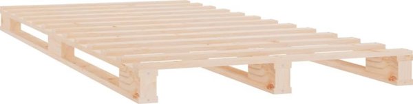 vidaXL Κάτω μέρος κρεβατιού, 100 x 200 cm, συμπαγές πεύκο