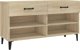 vidaXL Συρταριέρα Παπουτσιών Δρυς Sonoma 102x35x55 cm