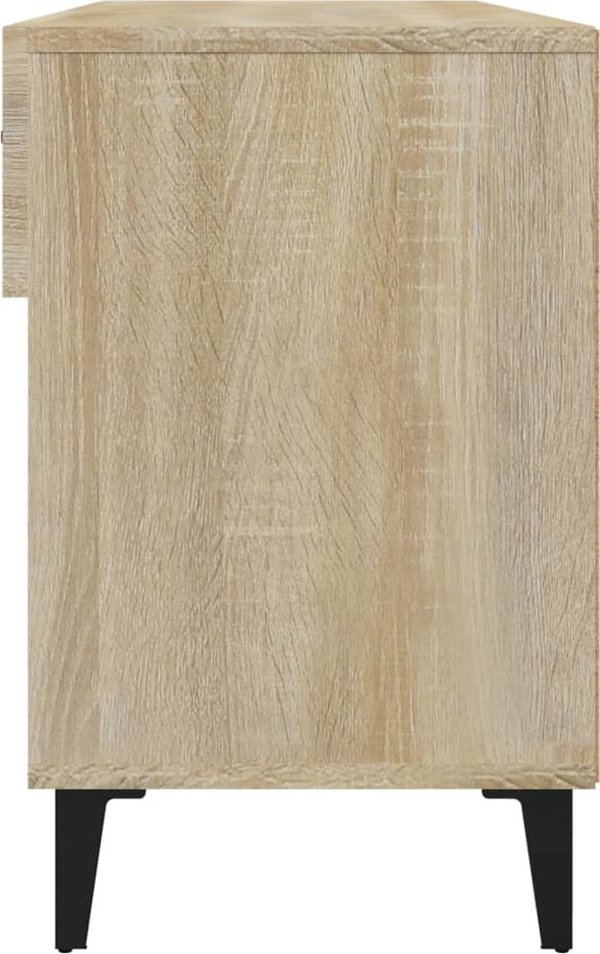 vidaXL Συρταριέρα Παπουτσιών Δρυς Sonoma 102x35x55 cm