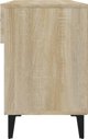 vidaXL Συρταριέρα Παπουτσιών Δρυς Sonoma 102x35x55 cm