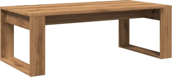 vidaXL Τραπέζι σαλονιού, artisan δρυς, 102x50x35 εκ.