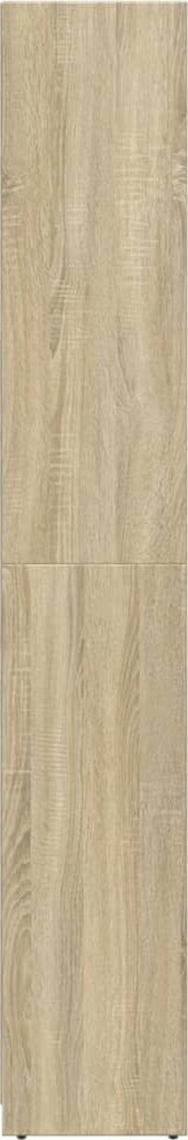 vidaXL Ntoulapi mpaniou drou sonoma 30x30x183,5 cm apo moriosanida