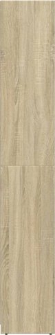 vidaXL Ntoulapi mpaniou drou sonoma 30x30x183,5 cm apo moriosanida