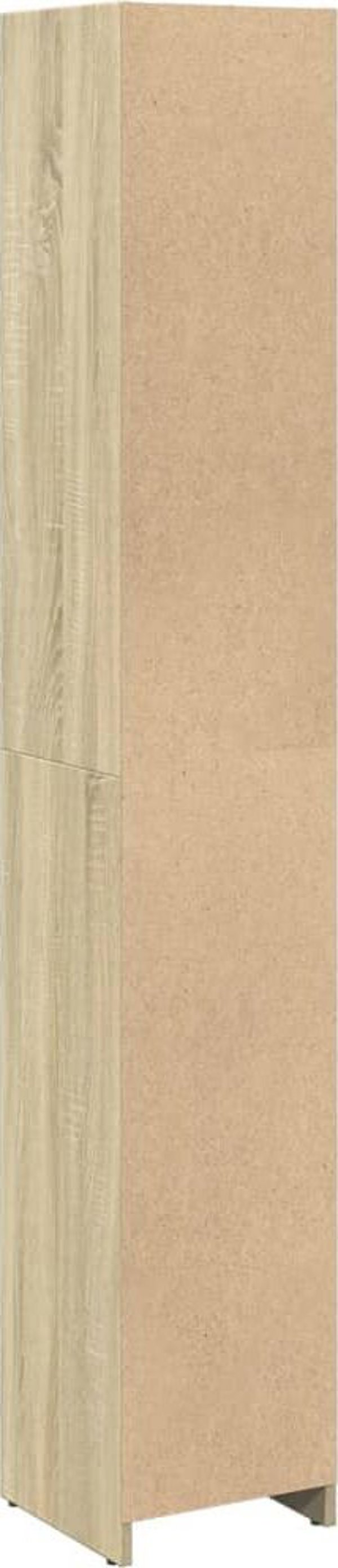 vidaXL Ntoulapi mpaniou drou sonoma 30x30x183,5 cm apo moriosanida