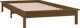 vidaXL Rama κρεβατιού με LED, μέλι καφέ, 90x190 εκ, μασίφ ξύλο
