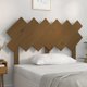 vidaXL Κεφαλάρι κρεβατιού, καφέ μέλι, 122,5x3x80,5 εκ., πεύκο