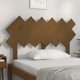 vidaXL Κεφαλάρι κρεβατιού, καφέ μέλι, 122,5x3x80,5 εκ., πεύκο
