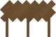 vidaXL Κεφαλάρι κρεβατιού, καφέ μέλι, 122,5x3x80,5 εκ., πεύκο