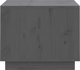 vidaXL Stolik kawowy, szary, 120x50x40,5 cm, lite drewno sosnowe