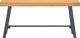 vidaXL Lawka 110 cm, lite drewno tekowe