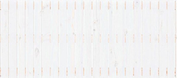 vidaXL Κεφαλάρι Κρεβατιού, Λευκό, 147x3x60 cm, Μασίφ Πεύκο