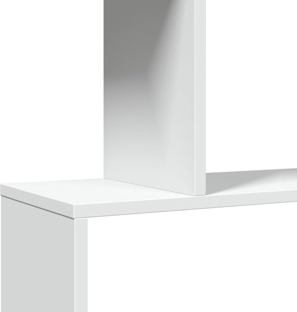 vidaXL Λευκό ράφι με 3 επίπεδα, 70x24x97 εκ.