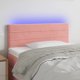 vidaXL Zaglowek do lozka z LED, rozowy, 90x5x78/88 cm, aksamit